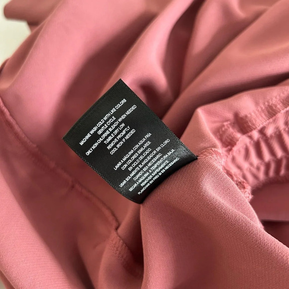 NWT 32 Degrees Women's Deco Rose Pink Twill Pocket Dress XXL **FLAW** - Picture 10 of 14